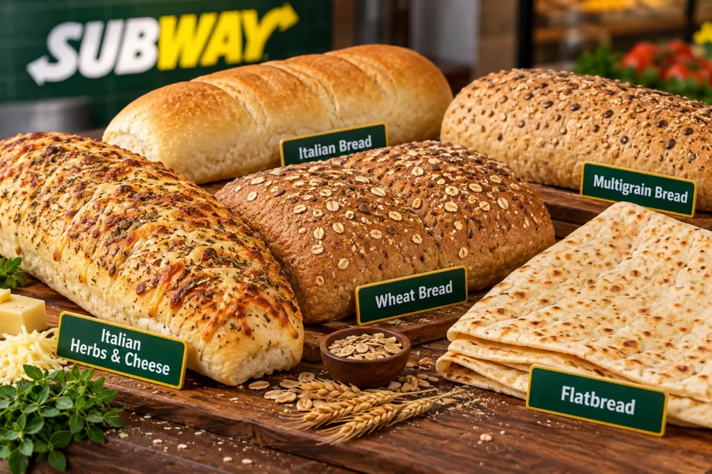 Comparison between Subway 6-inch and Footlong sandwich sizes.